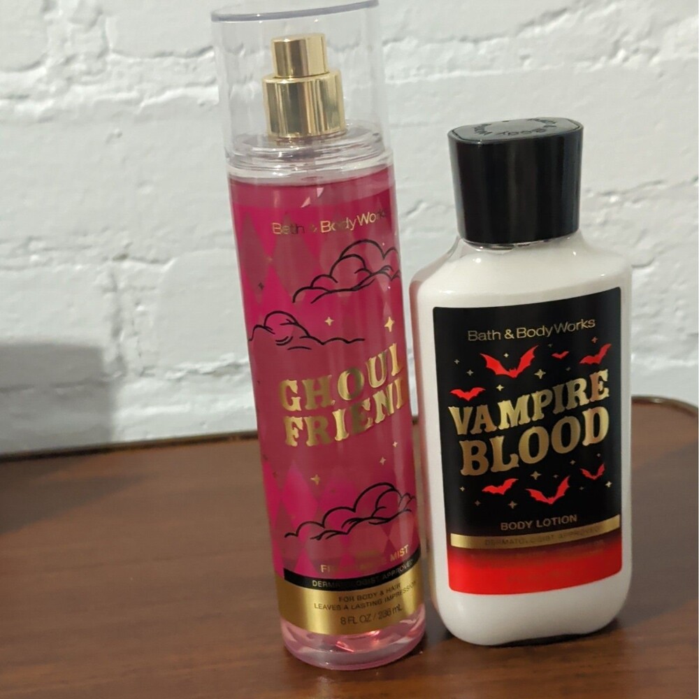 Bath & Body Works Vampire Blood 2Pc Set Mist + Body Lotion Full Size CD-1867